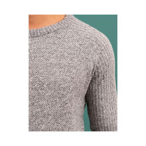 Sweater jaspeado - gris