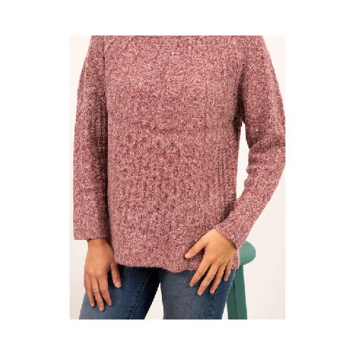 Sweater estructura - bordo