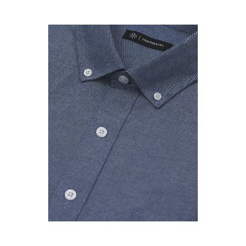 Camisa m/c oxford - indigo