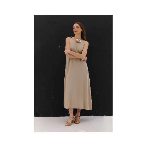 VESTIDO ALOE - BEIGE