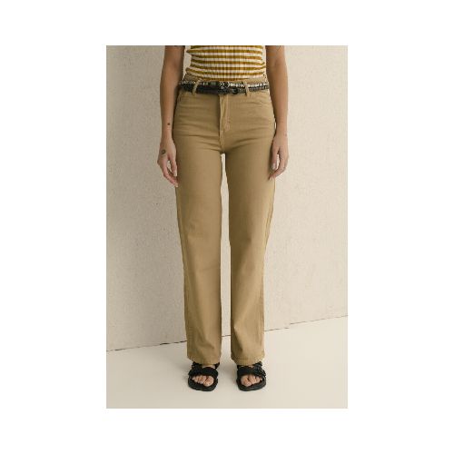 JEAN RECTO COLOR - BEIGE