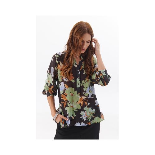 CAMISA JULIA EBANO - NEGRO