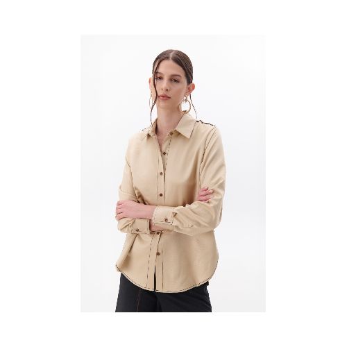 CAMISA REVER - BEIGE