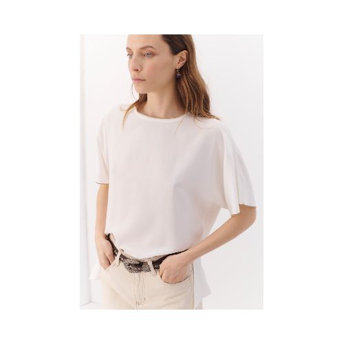 BLUSA TENCEL SOFT - NATURAL