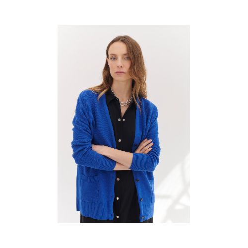 CARDIGAN FLAT - AZUL