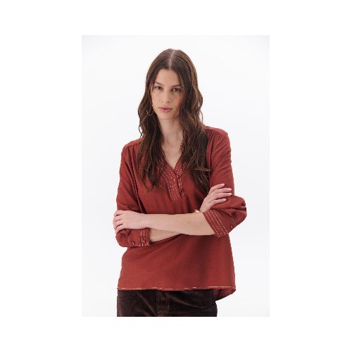 BLUSA ALICE - GRANATE