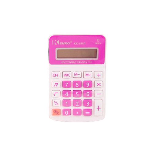 Calculadora de mesa KENKO, 8 dígitos, en blister,  varios colores  