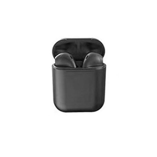 Auriculares inalámbricos bluetooth V5.0, i12, NEGRO  Ninguna