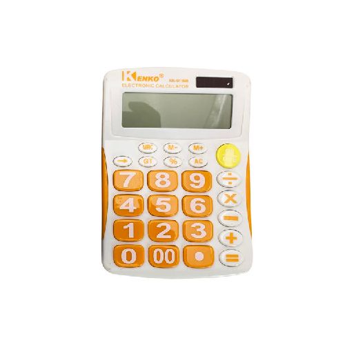 Calculadora de mesa, KENKO, 12 dígitos, AAA, en caja varios colores  Ninguna