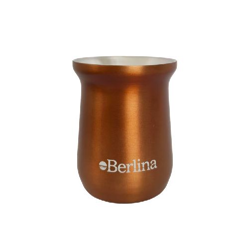 Mate alto 260ml Berlina COBRE, doble pared de acero inoxidable, en caja  Ninguna