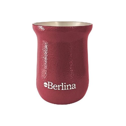 Mate alto 260ml Berlina ROJO, doble pare