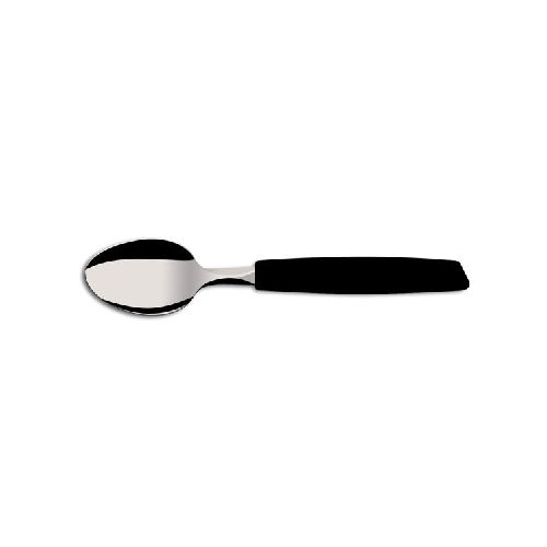 Cubiertos cucharas de mesa x12 en bolsa acero inoxidable NEGRO, PIEMONTE MARTINAZZO  