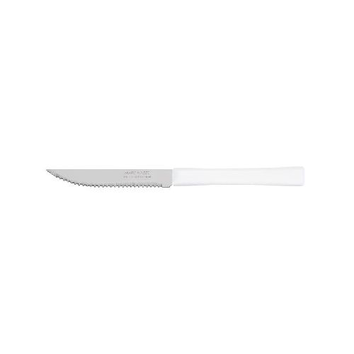 Cubiertos cuchillo de mesa x6 en blister, acero inoxidable BLANCO, UNA MARTINAZZO  