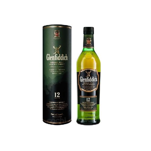 Whisky Glenfiddich 12 Años En Botella De 750ml