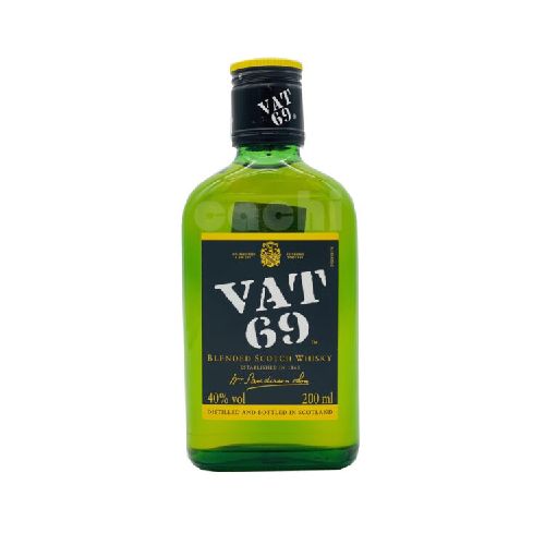 Whisky Vat 69 petaca 200ml