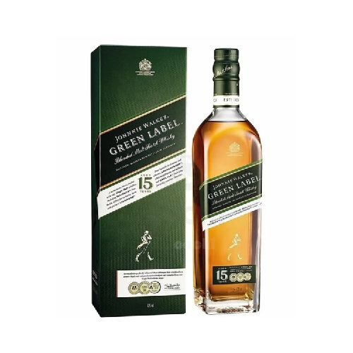 Whisky Johnnie Walker Green Label Blend 15 Años 750ml