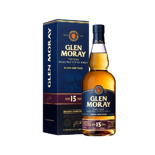 Whisky Glen Moray Speyside Single Malt 15 Years 700ml