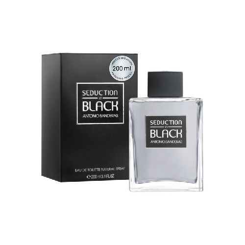 Perfume Seduction In Black 200ml Antonio Banderas Original