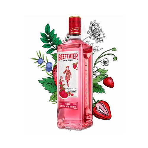 Gin Beefeater Pink Strawberry 700ml