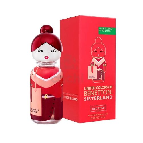 Perfume Benetton Sisterland Red Rose Edt 80ml