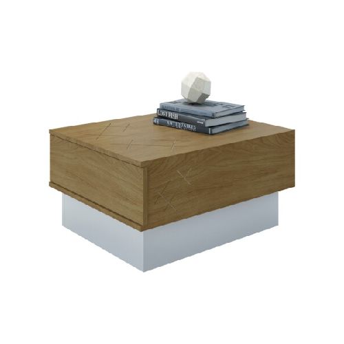 Mesa Ratona De Living Centro Apoyo Combinada y Cajón Discreto - MDP - MDF