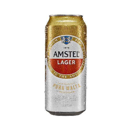 Cerveza AMSTEL 473 ml - Disco