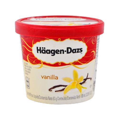 Helado HÄAGEN-DAZS vainilla vaso 100 ml - Disco