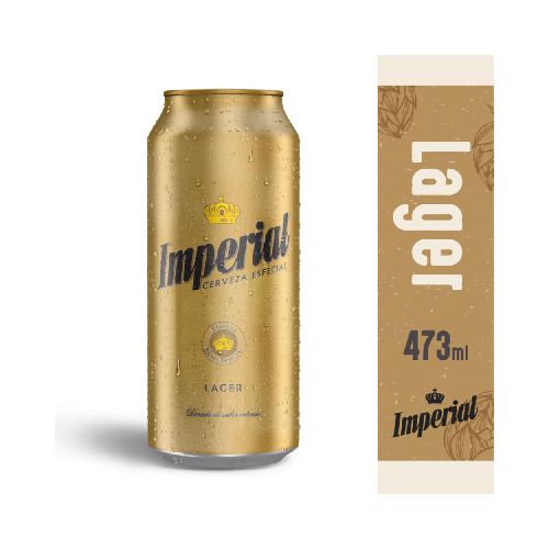 Cerveza IMPERIAL 473 ml - Disco