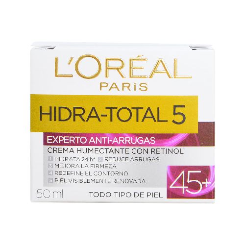 Crema Antiarrugas L'ORÉAL Ht5 + 45 50 ml - Disco