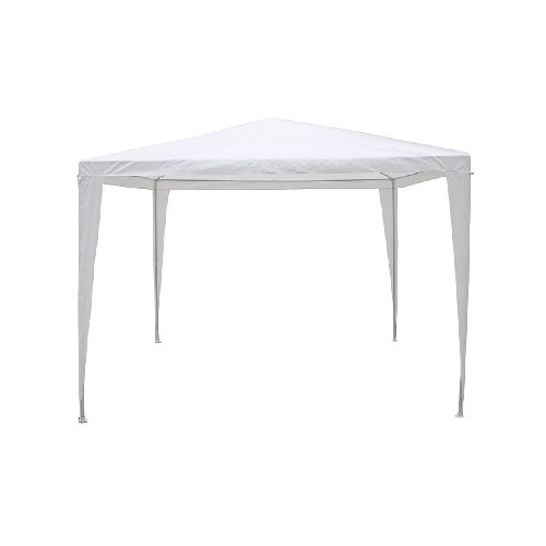 Gazebo 2,4x2,4 m blanco - Disco