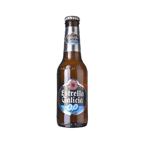 Cerveza sin alcohol ESTRELLA DE GALICIA 250 ml - Disco