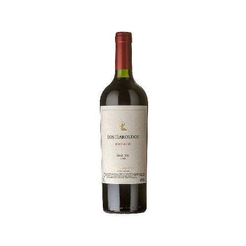 Vino tinto Malbec LOS HAROLDOS Estate 750 ml - Disco