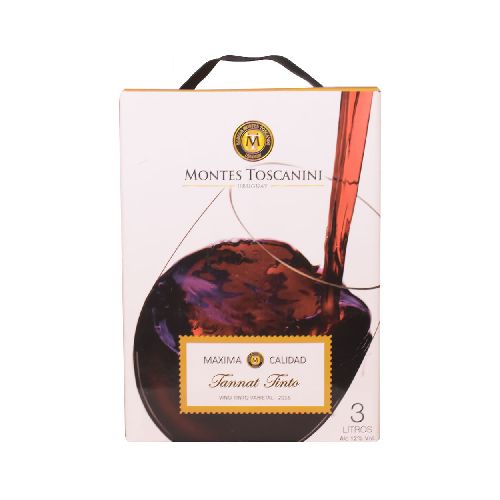 Vino tinto tannat Montes Toscanini 3 L - Disco