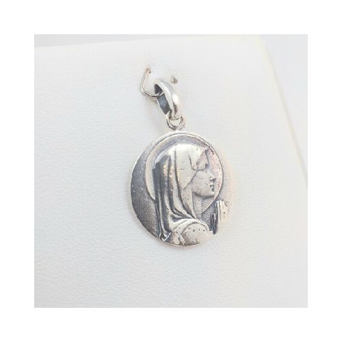 Medalla religiosa de plata 925, VIRGEN NIÑA.