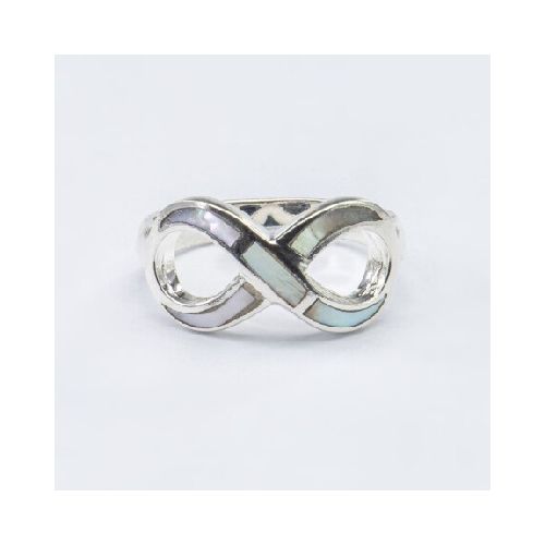 Anillo Infinito Nacar - Plata 925