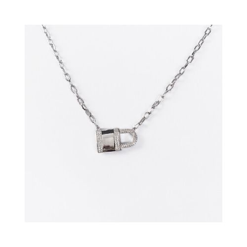 Collar Candado Nº2 - Plata 925