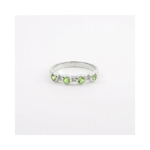 Anillo Dubai Peridoto - Plata 925