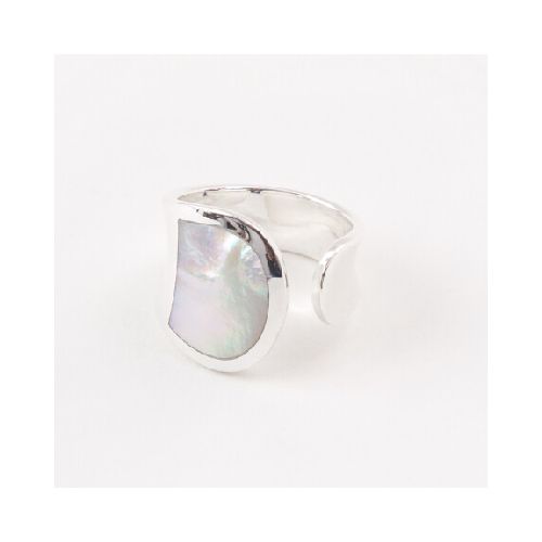 Anillo Dahiana Nacar - Plata 925