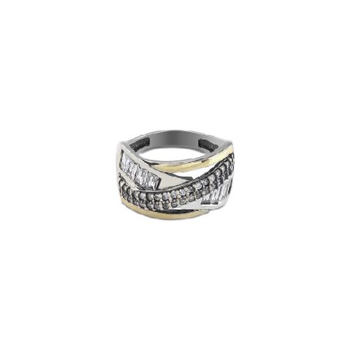 Anillo Morrison White - Plata y Oro