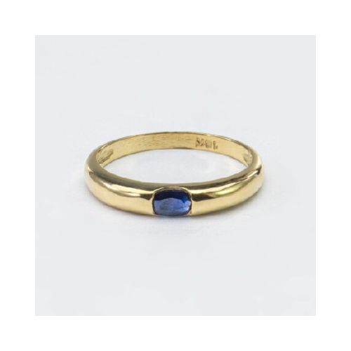 Anillo Cartier Zafiro - Oro 10k