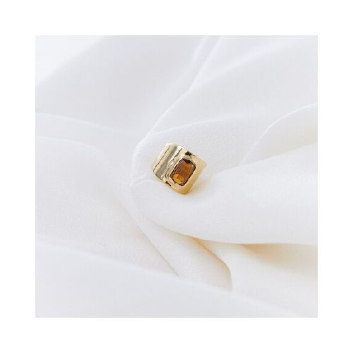 Anillo Topacio Caramelo - Oro 18k