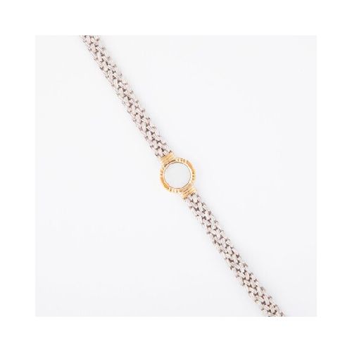 Pulsera Genova Nacar - Plata y Oro