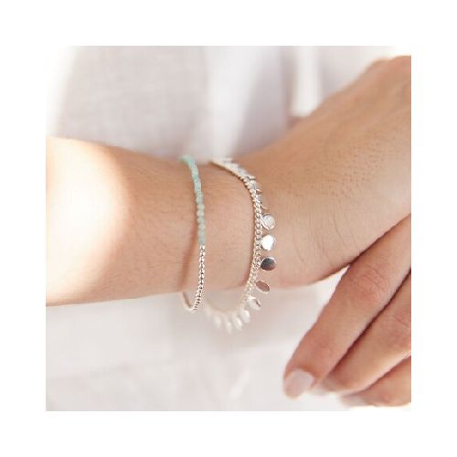 Pulsera Gardenia Aventurina - Plata 925