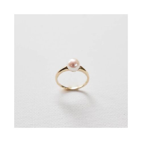 Anillo con Perla de Cultivo - Oro 18k