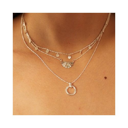 Collar Arandela - Plata 925