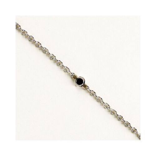 Pulsera 1 Onix - Plata y Oro