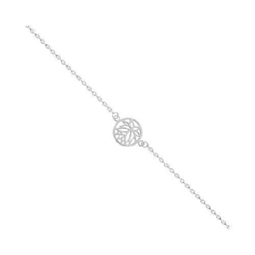 Pulsera Lotus - Plata 925