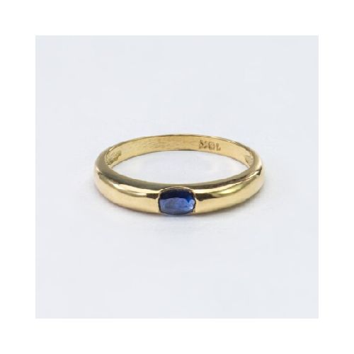 Anillo Cartier Zafiro - Oro 18k