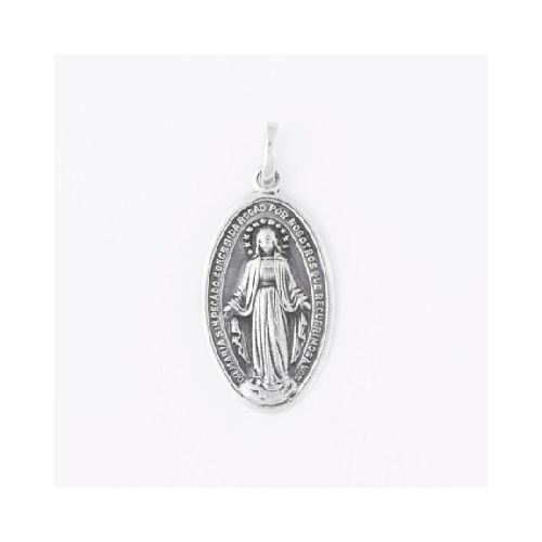 Medalla Virgen Milagrosa N°3 - Plata 925