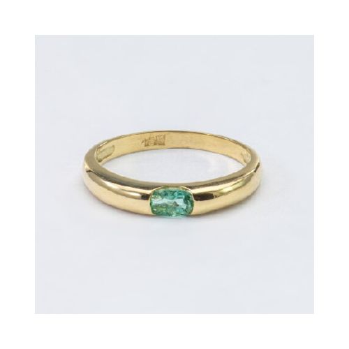 Anillo Cartier Esmeralda - Oro 10k